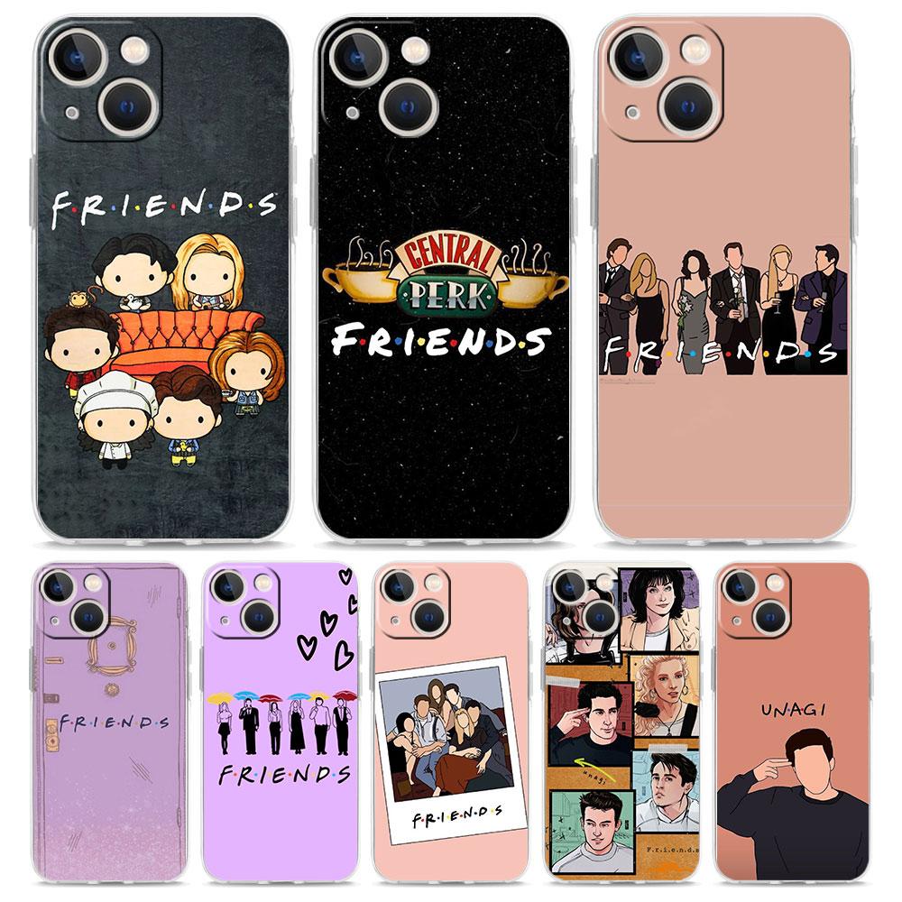 Custodia per Telefono Central Perk Coffee Friends Serie TV Per iPhone 17 16 15 11 12 14 13 Pro Max Mini X XS XR 7 Plus 17E Copertura Antiurto