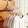 2pc Travel Folding Hanger Bold Multi functional Wall Mounted Five hole Hanger Portable Student Indoor Hanger for Business Travel