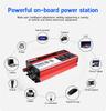 12000W Power Inverter Car Inverter Modified Sine Wave Solar Power DC24V To AC220V Voltage Transformer Adapter Charging Converter