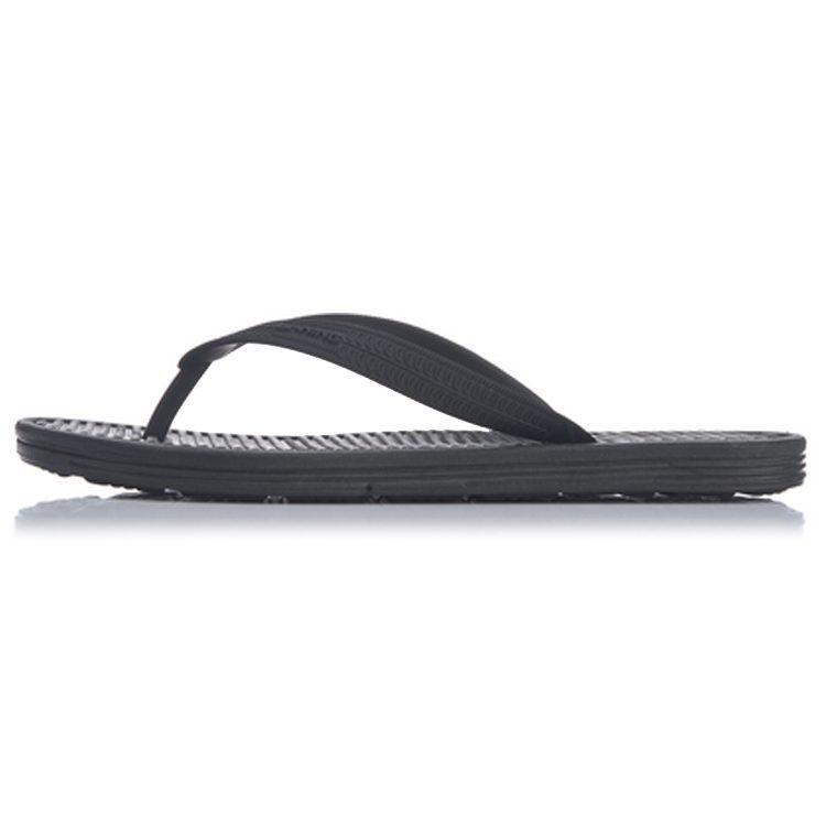 Li Ning Floper Quiet Slide Slippers Women's Standard Black AGAP002-1