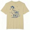 Funny Western Goose Printed Tshirt Silly Goose On The Loose Print Tshirt Crew Neck Animal Cowboy Goose Graphic T Shirt
