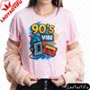 Retro 90s Style TShirt Cassette Tape And Headphones Graphic Printed Shirt Unisex Unisex Fashion Casual Crewneck Cotton Tee Tops