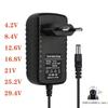 18650 Lithium Battery Charger 90 degree right angle DC 4.2V 8.4V 12.6V 16.8V 21V 29.4V 1A 2A DC Power Supply Adapter