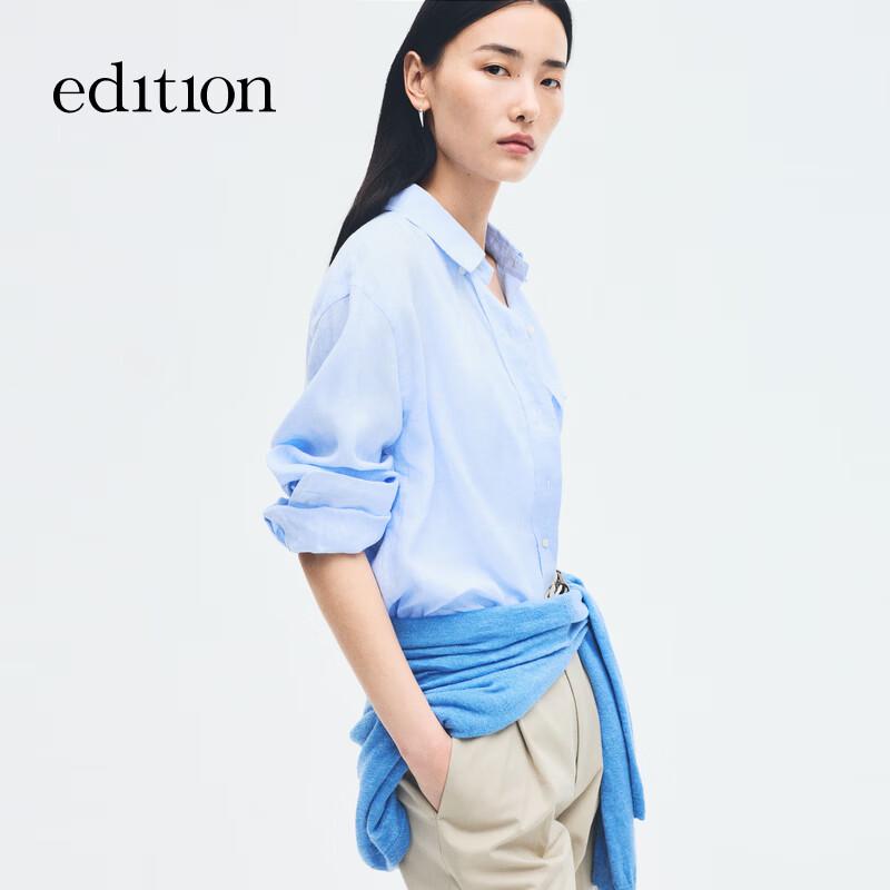 Edition Women's Breathable Linen Long-Sleeve Shirt