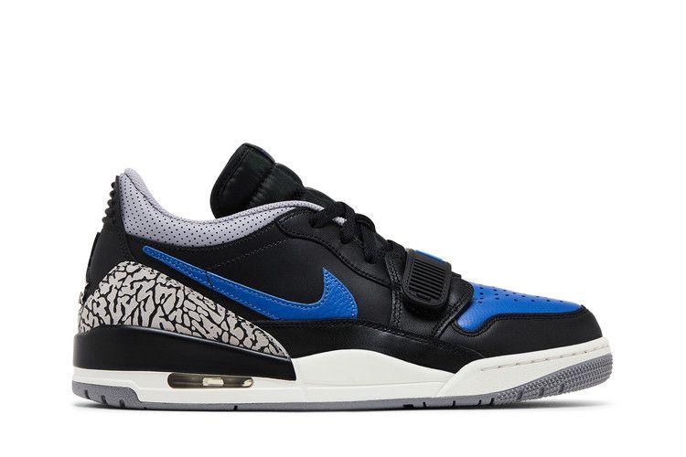 Men's Sneakers Jordan Legacy 312 Low Black Royal Black/Game Royal-White-Cement Grey