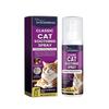 Yegbong Haustier Katze Stimmung Beruhigendes Spray, Kratz- und zufälliges Urinierverhalten, Sanfte Inhaltsstoffe Pflege-Spray