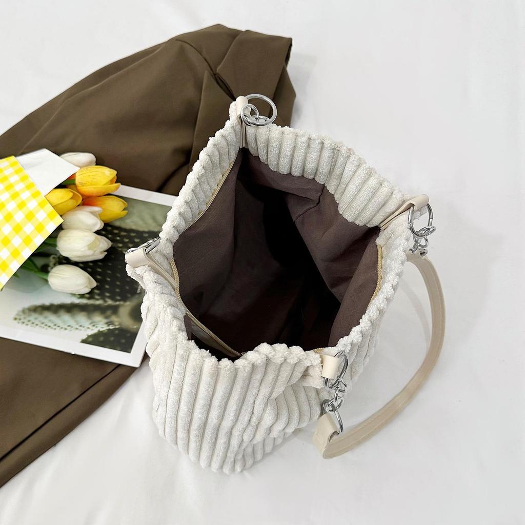2025 Winter Modische Cord Große Kapazität Tragetasche & Umhängetasche