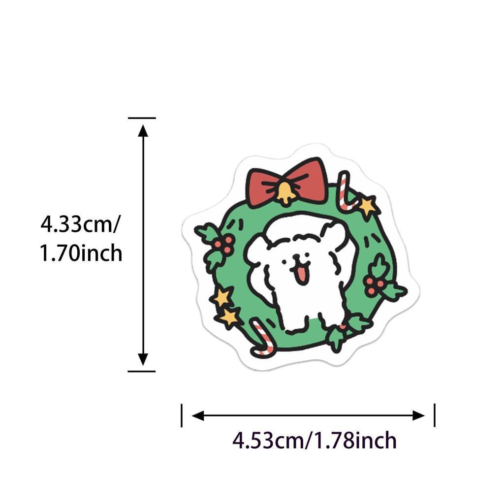 Cartoon Puppy Planner Stickers: Waterproof, Perfect for Phone Cases, Notebooks, Water Bottles, and Suitcases