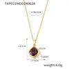 Chic Style Jewelry Set with Interchangeable Zircon - Unique Copper Design