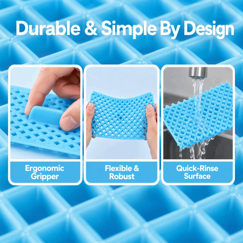 Hollowed-out Embossing Mold PP Gum Paste Mold Combination Fondant Cake Mold Home Kitchen
