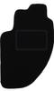 Driver's Mat Black For: Alfa Romeo 166 Sedan (1998-2009)