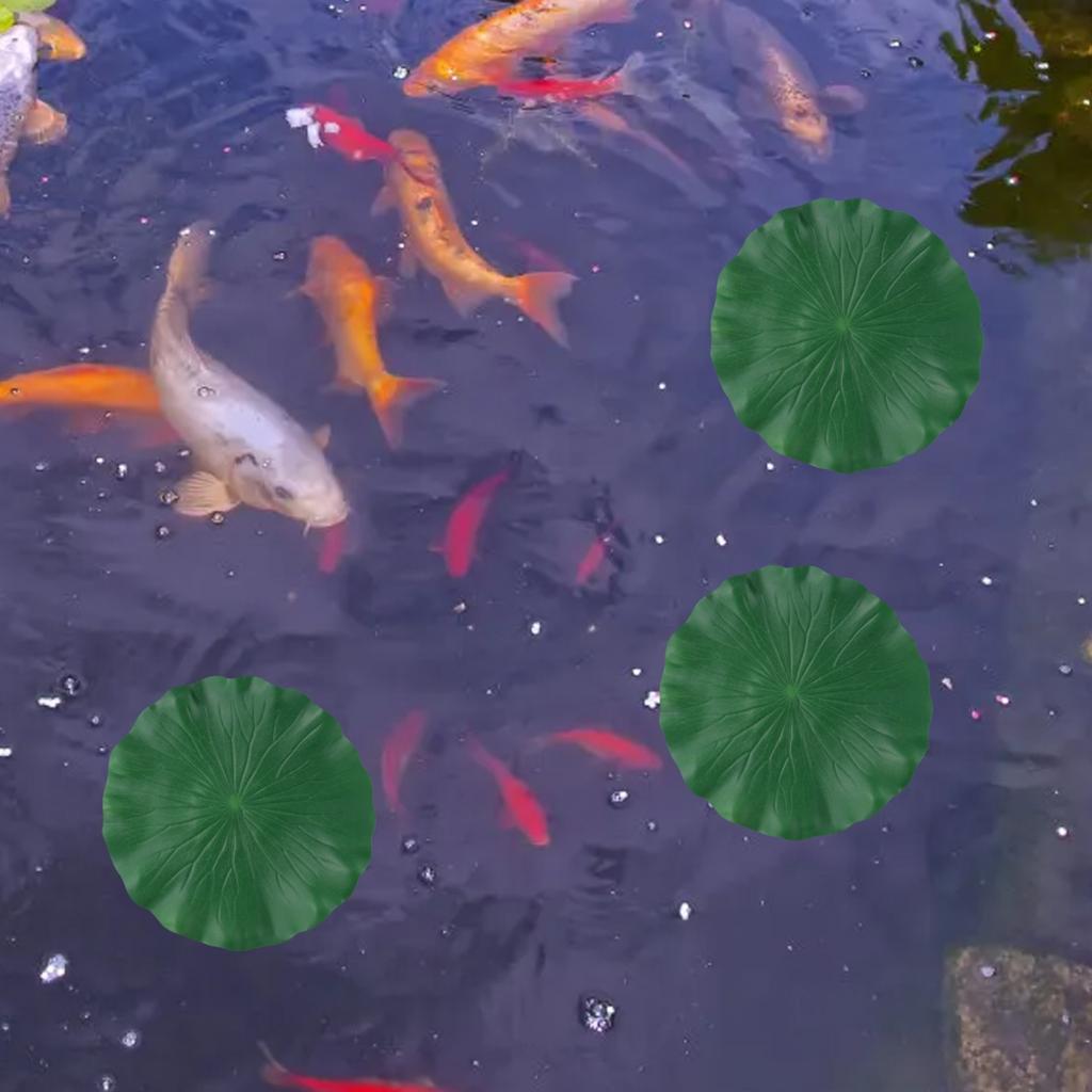 Akvariedekorasjon Kunstig flytende lotus Damdekorasjon Festdekorasjoner