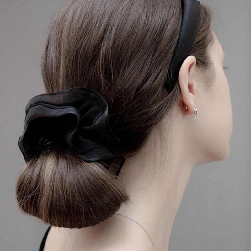 Jean Paul Clarisse Double Frill Scrunchie JP-22-088S