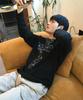 Eontaiteulseoul Cross Skeleton Long Sleeve Black
