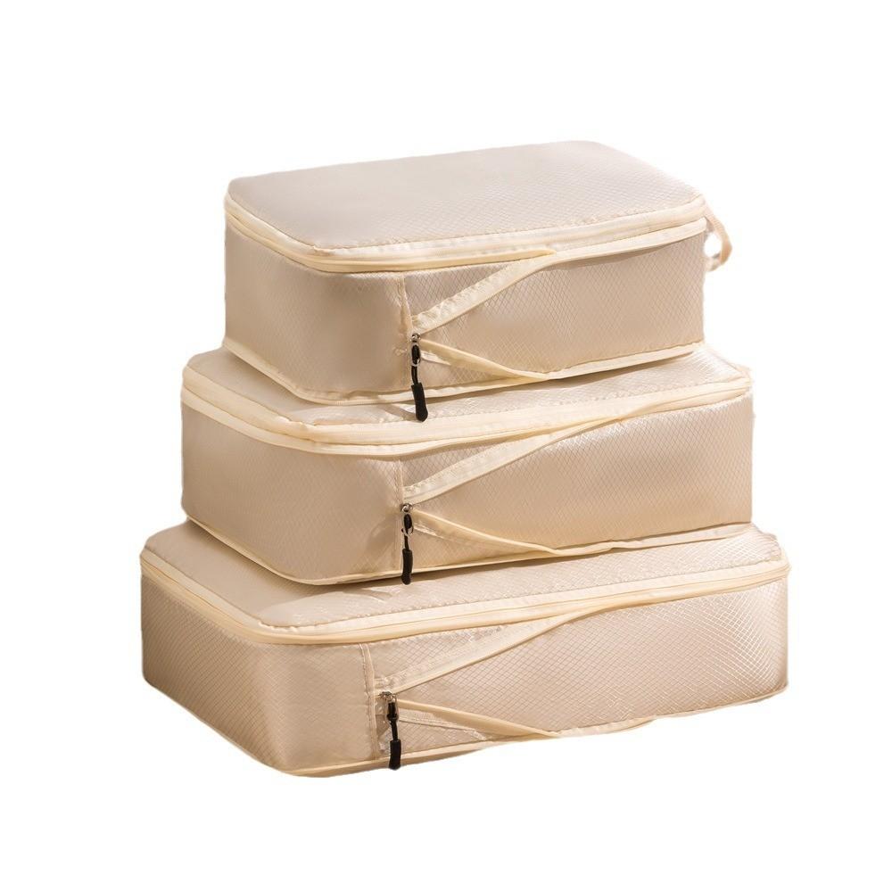 Travel Storage Set With Compression Bags For Clothes And Shoes For Efficient Packing