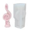 Silicone Mould Musical Note Resin Mould Candle Molds for DIY Candle Making
