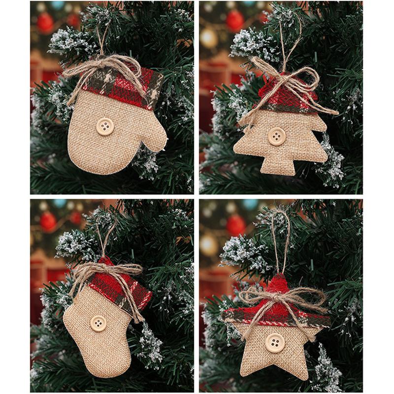 Christmas Tree Hanging Decor Pendant Santa Claus Snowman Beer Dancing Doll Christmas Ornament Navidad Xmas Decor New Year Gift