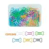 Colorful Animal-Shaped Paper Clips - Cute, Plastic-Coated Bookmarks for Students