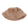 Sweet Ladies Winter Soft Outdoor Warmer Faux Fur Rabbit Warm Hat Fishing Cap Bucket Hat