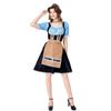 German Oktoberfest Carnival Costume Women's Sheath Dress Sexy Stage Costume