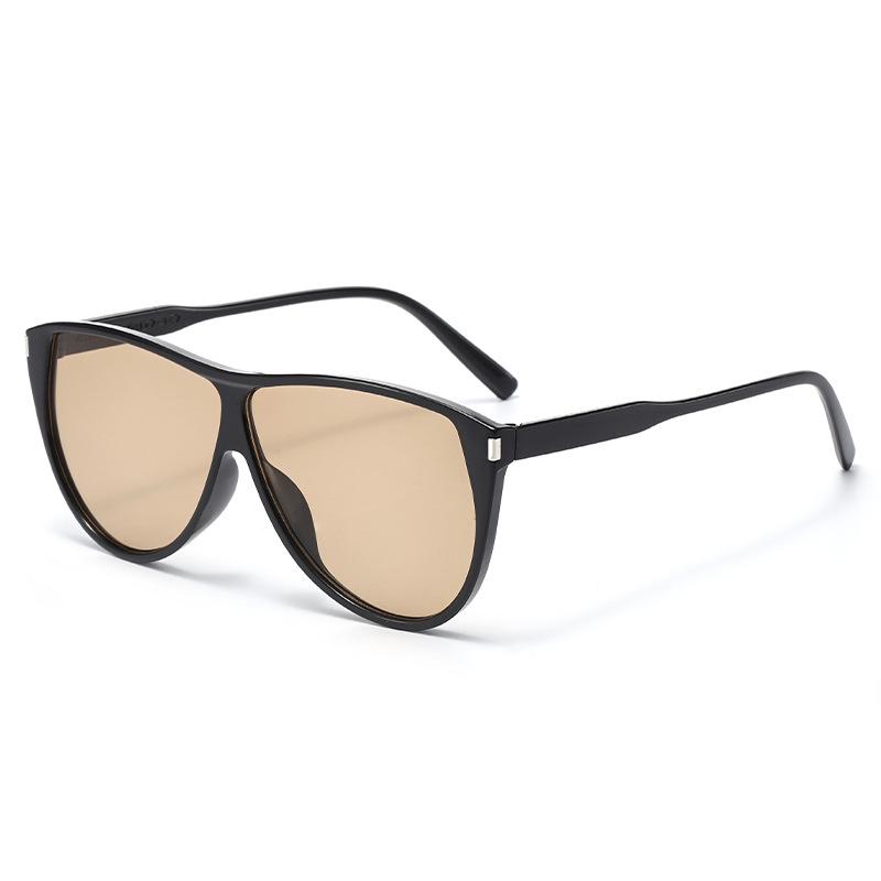 2026 Trendy Large Frame Sunglasses with UV Protection - Stylish European & American Street Style for Men and Women