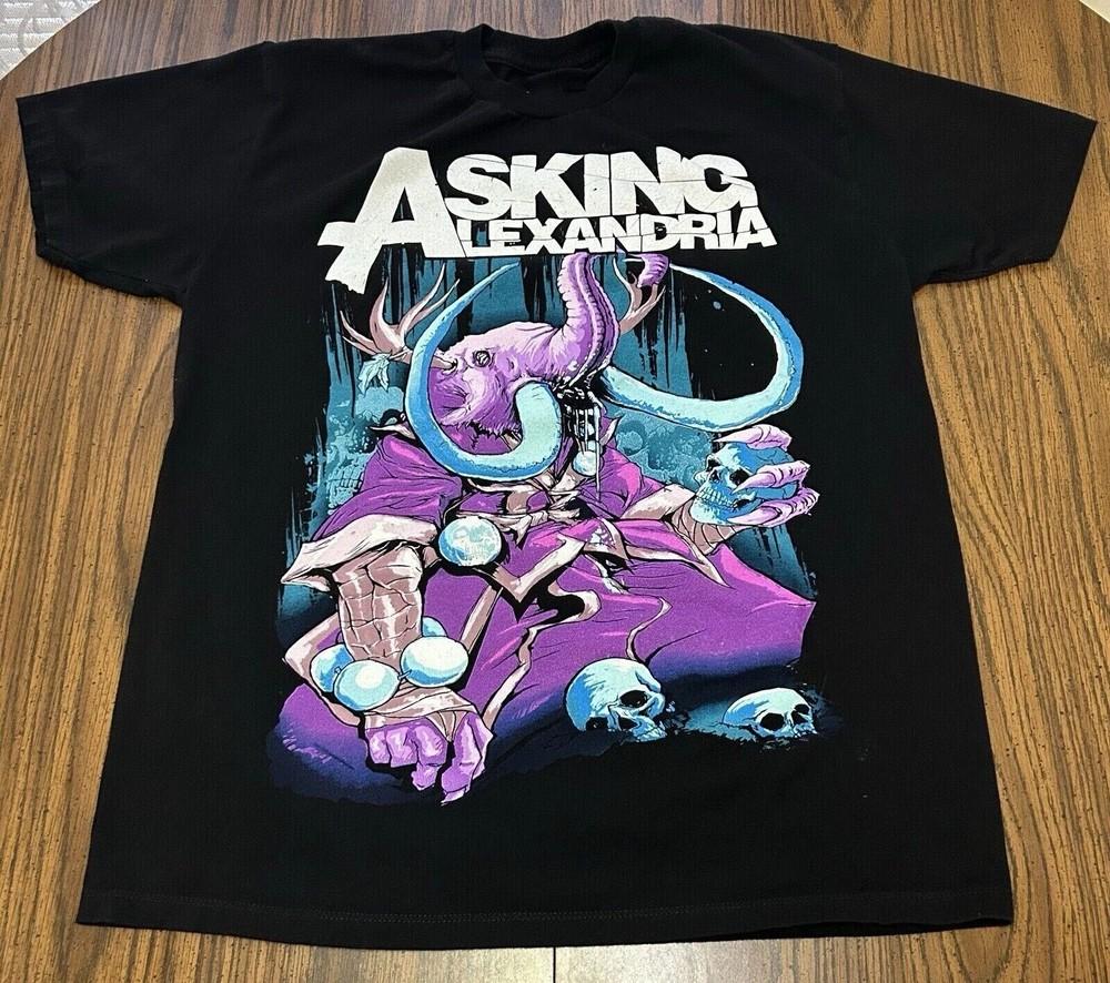 Vtg 2015 Asking Alexandria Band Devour Band 2015 Black S to 5XL Shirt HL219 Unisex T-Shirt