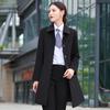 Women's Mid-Length Padded Wool Blend Coat