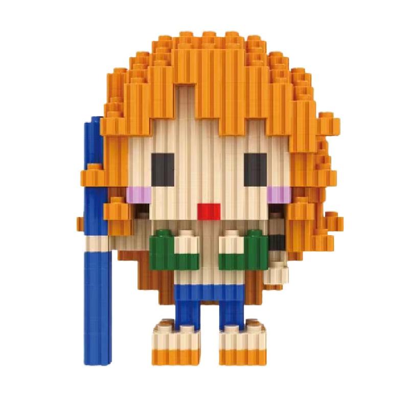 Pirate King Micro Diamond Building Blocks Compatible With Lego Cartoon Figures