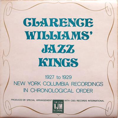 LP Record CLARENCE WILLIAMS' JAZZ KINGS - 1927 To 1929 New York Columbia Reco VLP37 VJM 1974 UK Jazz Used