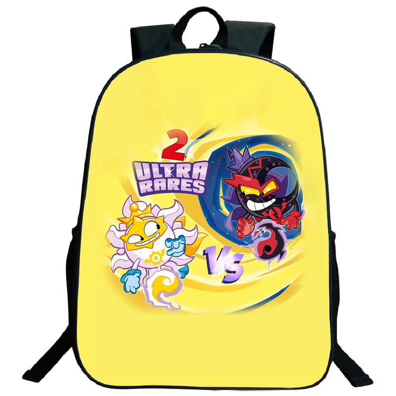 SuperThings 10 Zaino Scolastico per Bambini, Cartone Animato Super Zings Borse Scolastiche per Ragazzi Ragazze, Borse Resistenti e Leggere per la Scuola Primaria