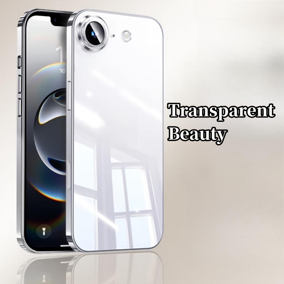 Transparent TPU Shockproof Protection Phone Case for iphone 16e iPhone 16e