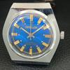 SIMPLON HAND-WINDING VINTAGE SWISS MENS REFURBISHED BLUE DIAL WATCH a704624-1