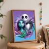 Disney Oil Painting Painting Art The Nightmare Before Christmas Jack Sally Handmade Diy Painting Home Decoration Gift
