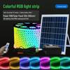 Waterproof Outdoor RGB LED Strip Lights with Remote Control