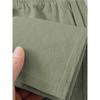 Men's Loose Jogging Pants, Woven Linen Solid Straight Leg Pants