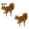 Garden Ornaments for Outdoor Spaces Realistic Squirrel Stake, 2D Flat Acrylic Yard Art Stakes Lawn Cute Ornament Patio Pathway Decoration Vivid Shape