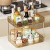 Light Luxury Cup Holder Rack - Large Capacity Kitchen & Living Room Storage with Drain Tray
