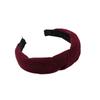 Bohemian Style Wide Knotted Fabric Headband for Women