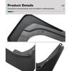 4PCS Car Mud Flaps Splash Guards Mudguards Car Mud Flaps Compatible with For Volkswagen ID.3 VW ID3 ID 3