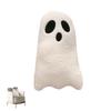 Ghost Plush White Ghost Halloween Pillow Ghost Funny Stuffed Animal Cartoon Cute Halloween Home Decorations for Bedside Sofa Car
