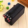 72 Inserting Super Large Capacity Multilayer Pencil Pen Bag Pouch Cosmetic Case Black