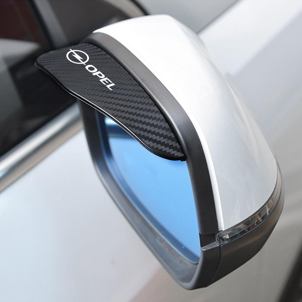 AAAYR1 Soft car rearview mirror Yuqing carbon fiber sticker auto parts modification For Opel Astra H G J Insignia Mokka Zafira Corsa