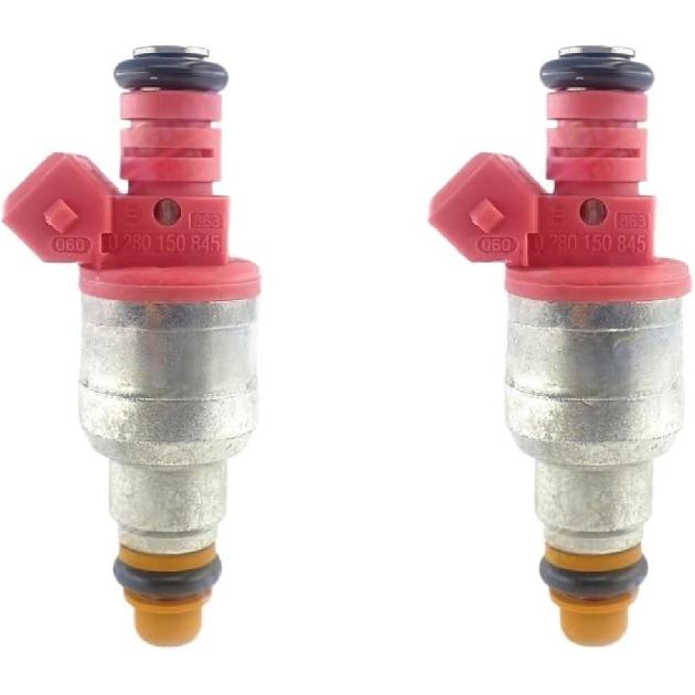 2Pcs 0280150845 Fuel Injectors 270600017 Compatible For Seadoo 787, RFI, 800, GTX, GSX