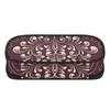 Pencil Bag Lightweight 300D Polyester Zipper Closure with Main Compartment Mesh Pocket and Pen Slots for School and Study