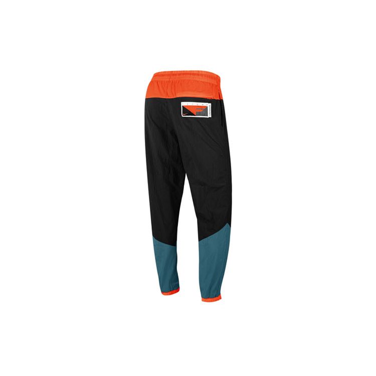 Nike AS Flight Basketball Pants Men Bottoms Black Green CN8513-013