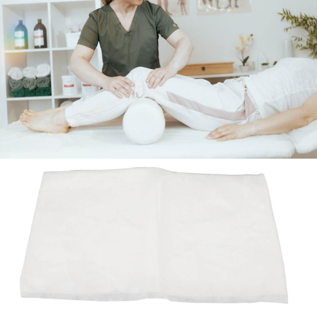 10pcs Disposable Massage Table Sheet Disposable Massage Table Sheet Elastic Bed Cover for Most Standard Massage Tables and Chairs