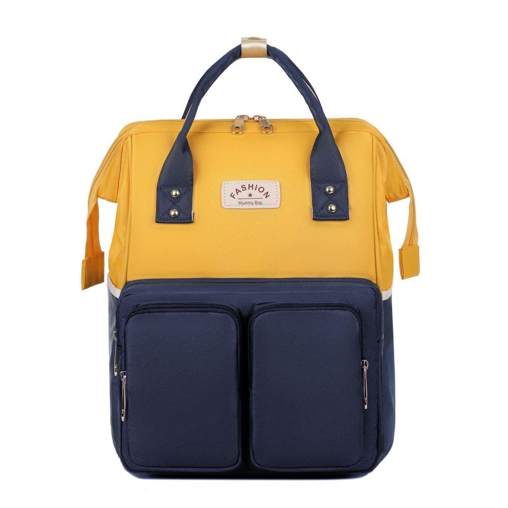 Oxford Cloth, Simple Large-capacity Backpack, Multi-functional Mommy Bag, Lightweight and High-value for Mother and Baby Going Out