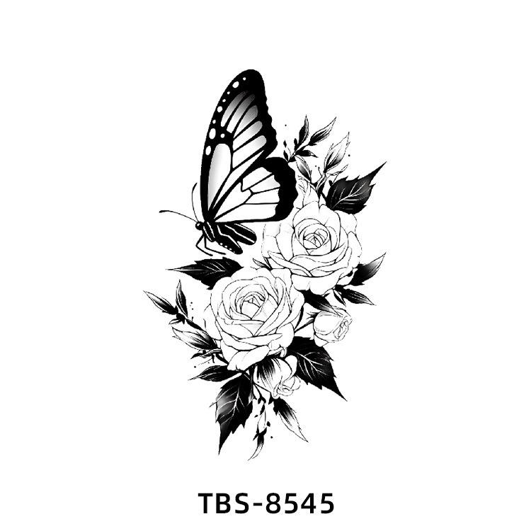 Realistiska Djurtotem Tatuering Klistermärken: Drake, Fenix, Tiger, Varg