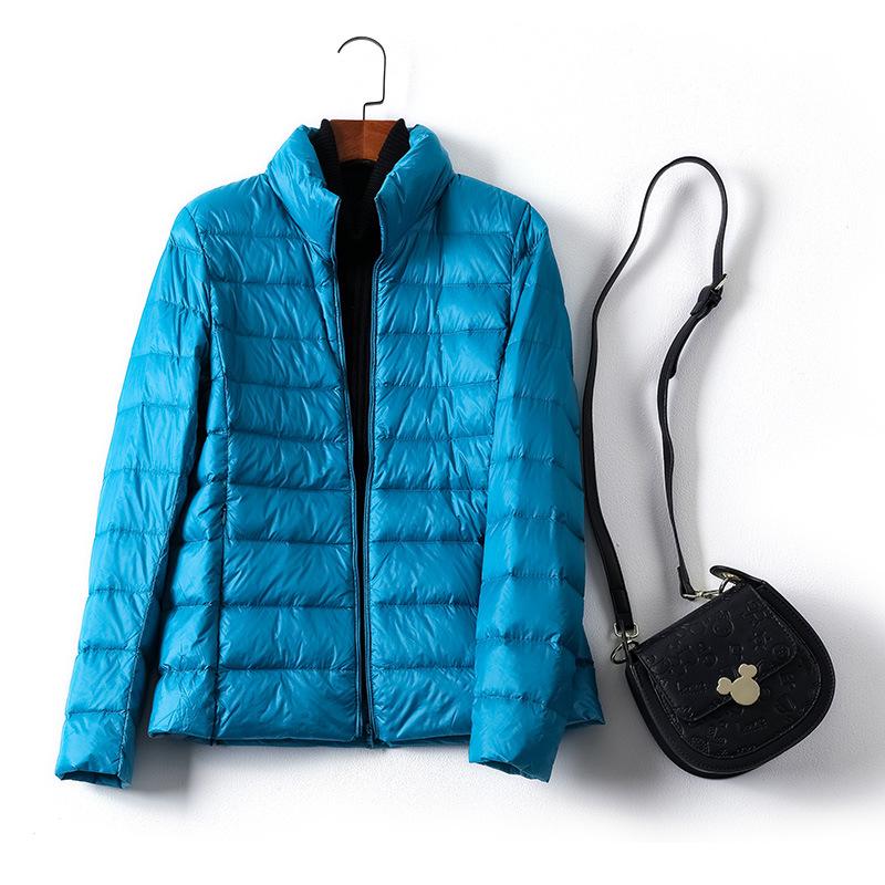 Anti-season Light Down Jacket Women's 2025 New Short White Duck Down Fashion Autumn and Winter Large Size Light Hooded Jacket