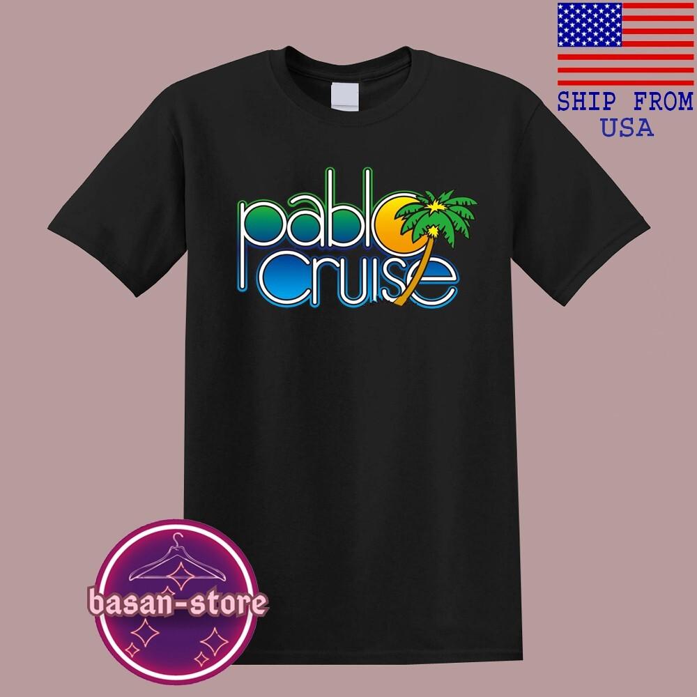 Pablo Cruise Men#039;s Black Size S5XL Unisex T-Shirt XXXXL